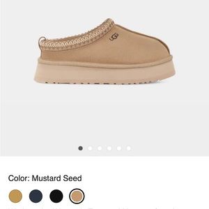 Ugg tazz mustard seed in women’s size 8
